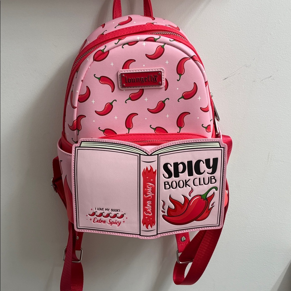 NWT 🌶️💖 Loungefly Spicy Bookclub Mini Backpack